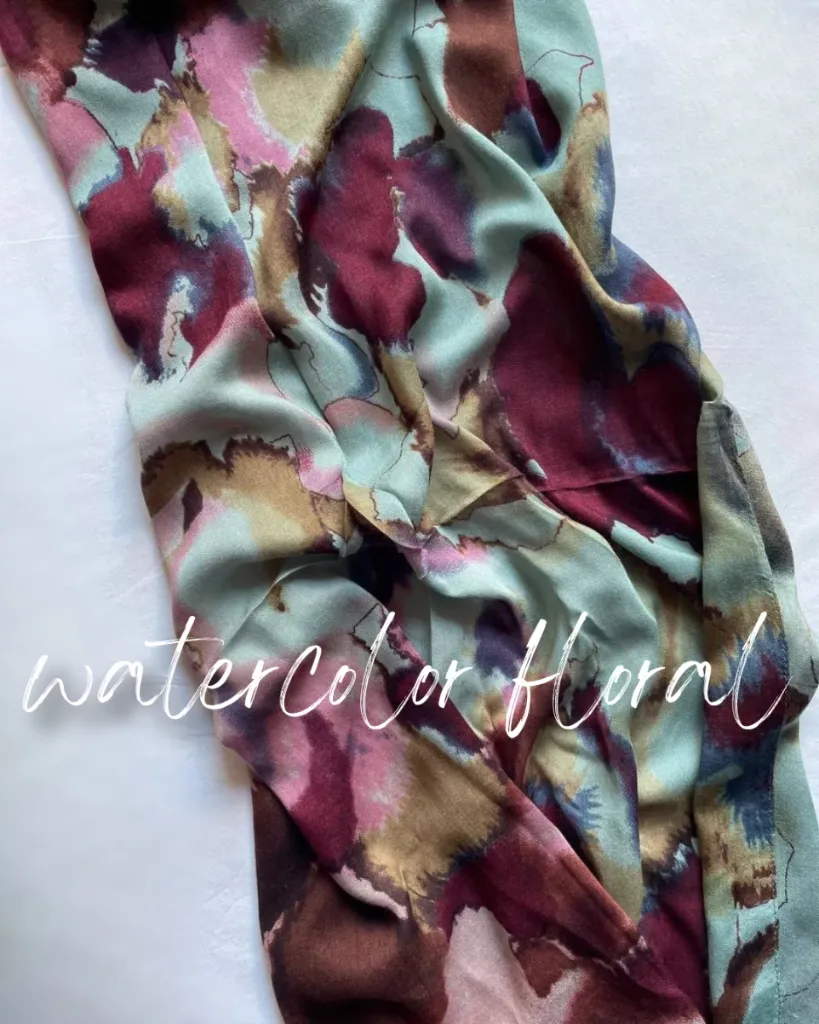 Watercolor floral (original)